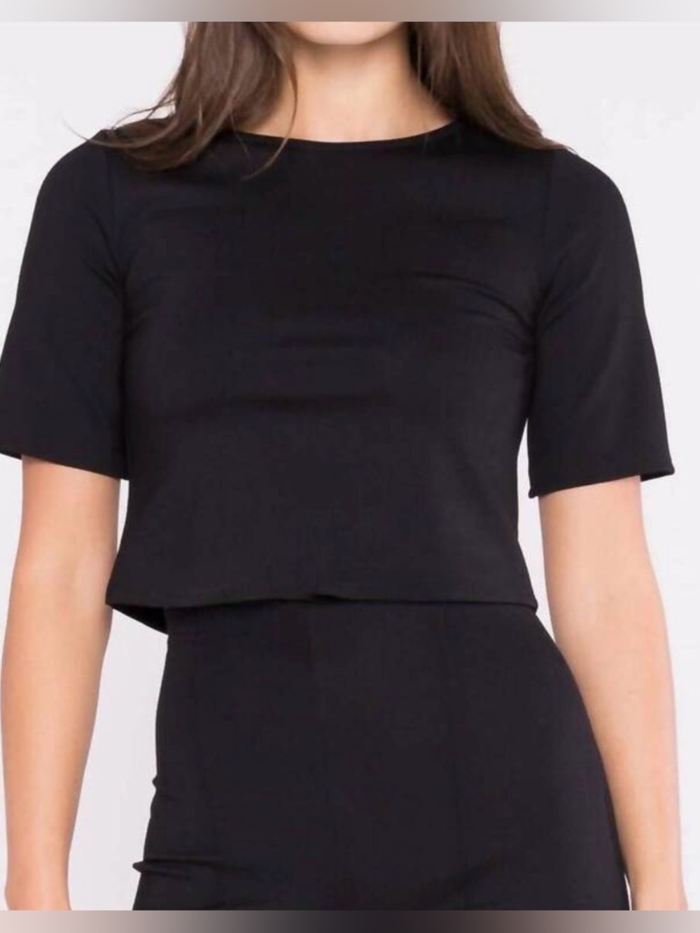 Ripley Rader Short Sleeve Extended Top - Black